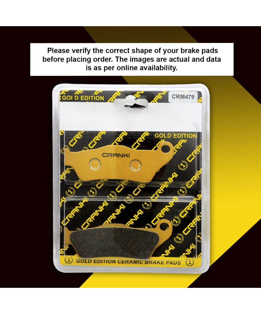 Crank1 Royal Enfield Himalayan 411 Ceramic Brake Pads