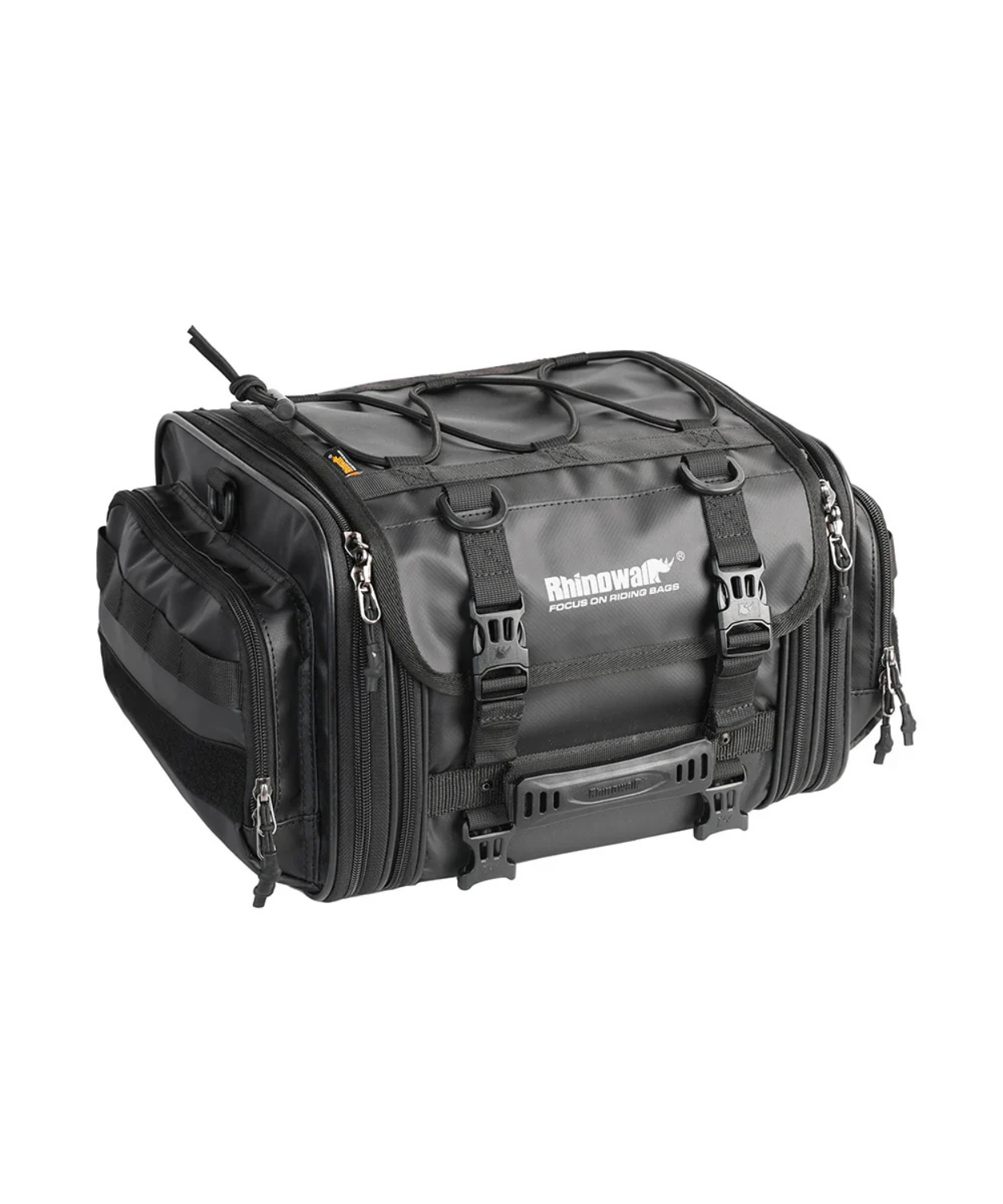 Rhinowalk Deluxe Cruiser Tail Bag 26L - Black - MT4026