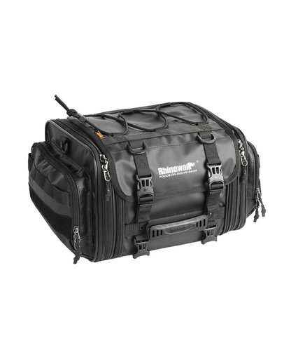 Rhinowalk Deluxe Cruiser Tail Bag 26L - Black - MT4026