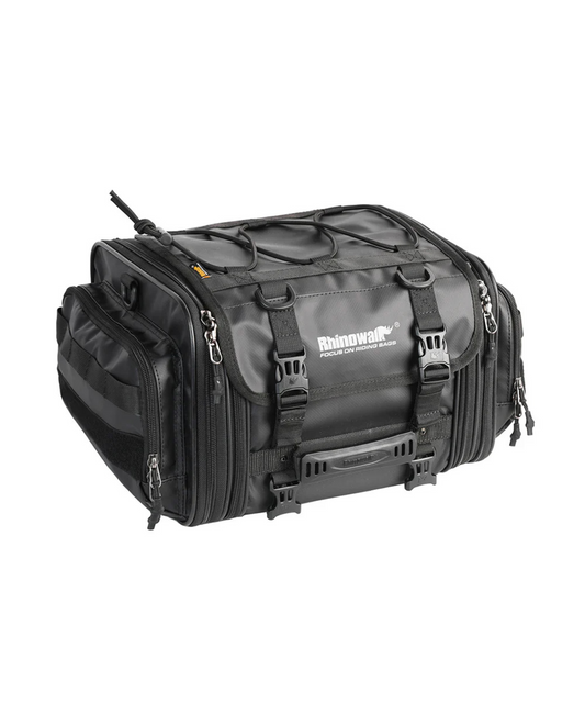 Rhinowalk Deluxe Cruiser Tail Bag 26L - Black - MT4026
