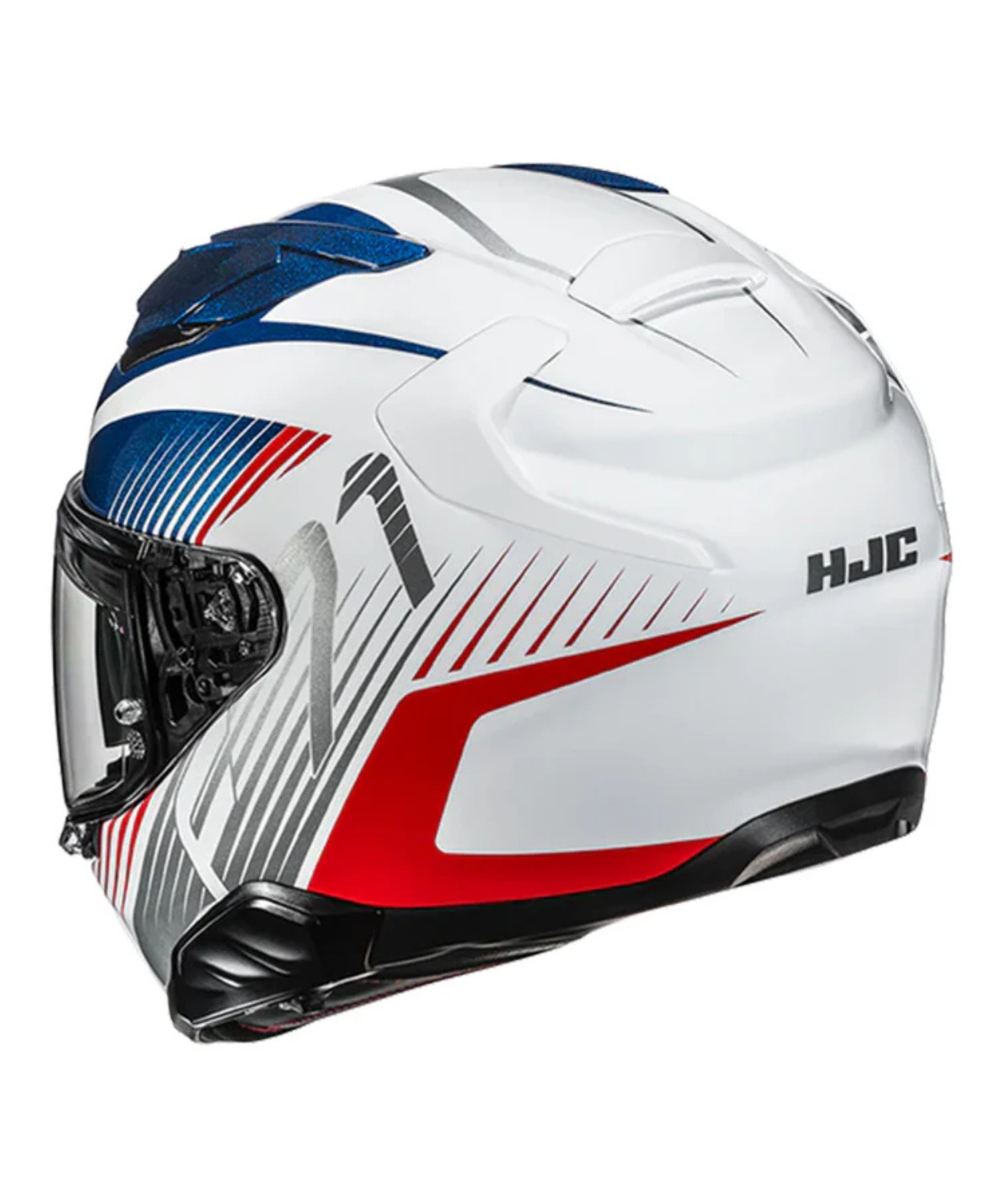 HJC F71 (F7X) Catos MC21 Helmet - White Blue Red