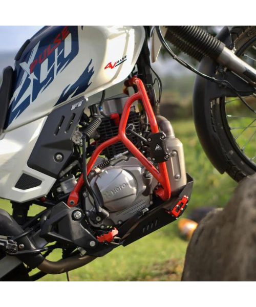 Auto Engina Hero Xpulse 200 Crash Guard - Red
