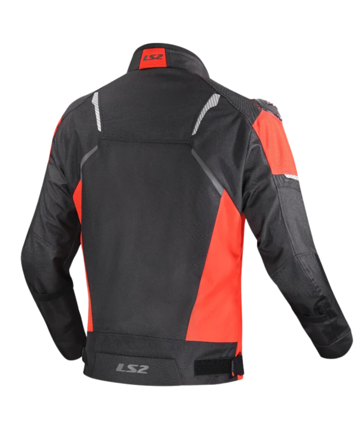 LS2 Zoom Man Riding Jacket - Black Red