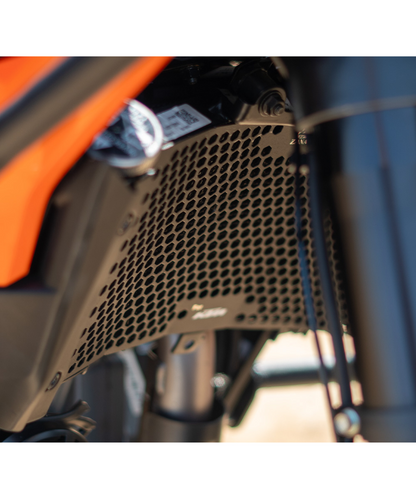 Zana Radiator Gurad Honeycomb Black for KTM ADV 390 2025 - ZI-8566