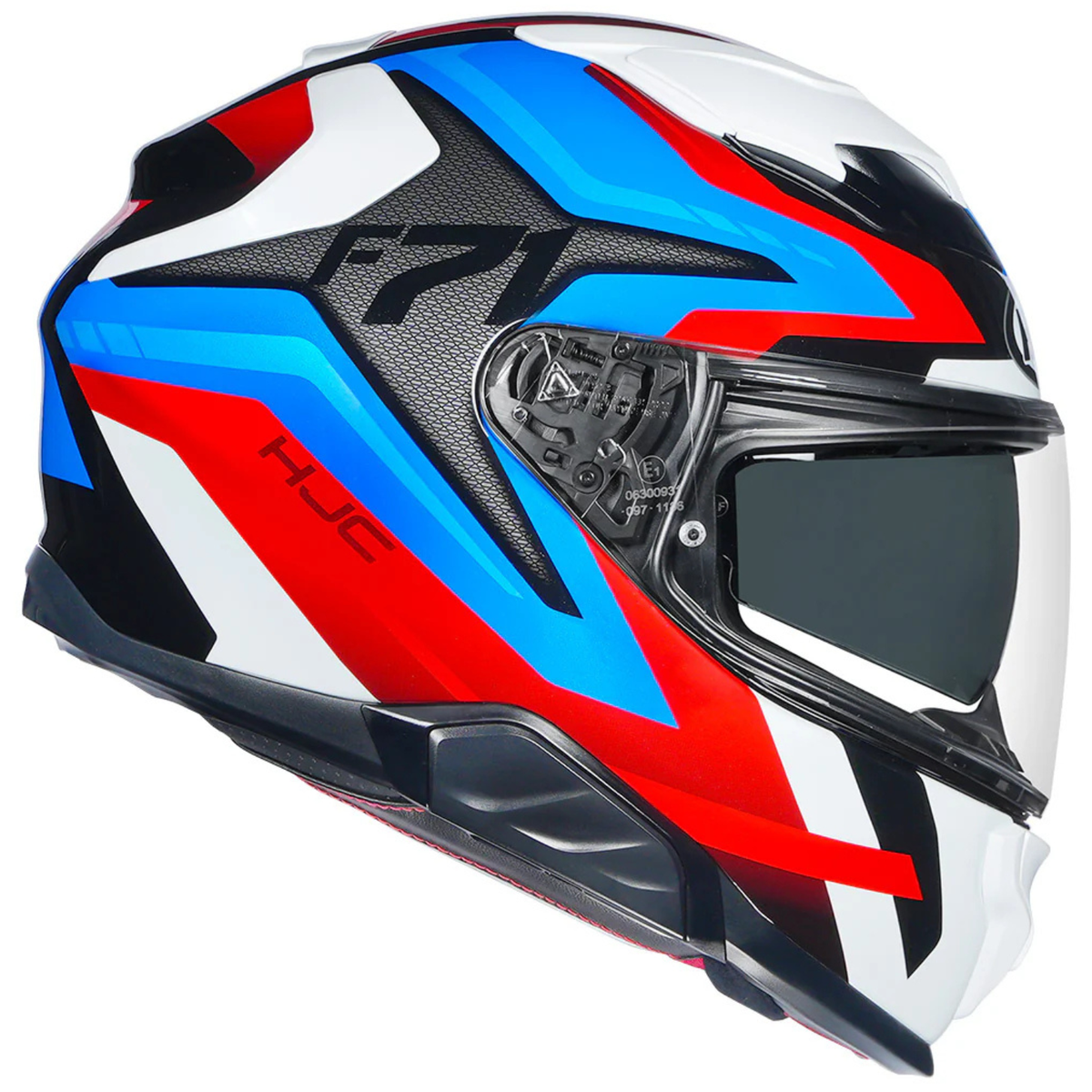 HJC F71 (F7X) Fes MC21 Helmet - White Blue Red - HJC
