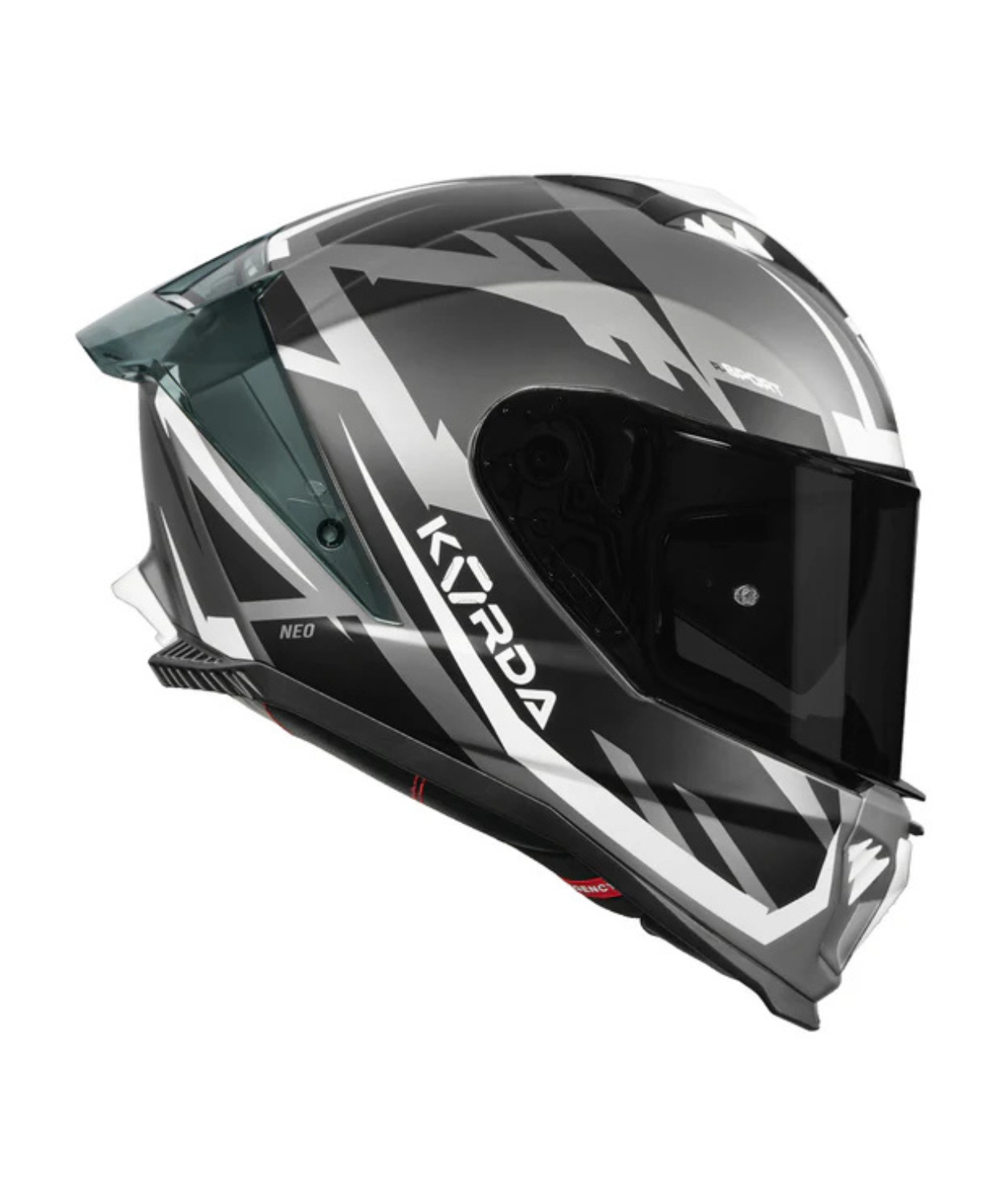 Korda Neo Atos Helmet - Matt Black Grey