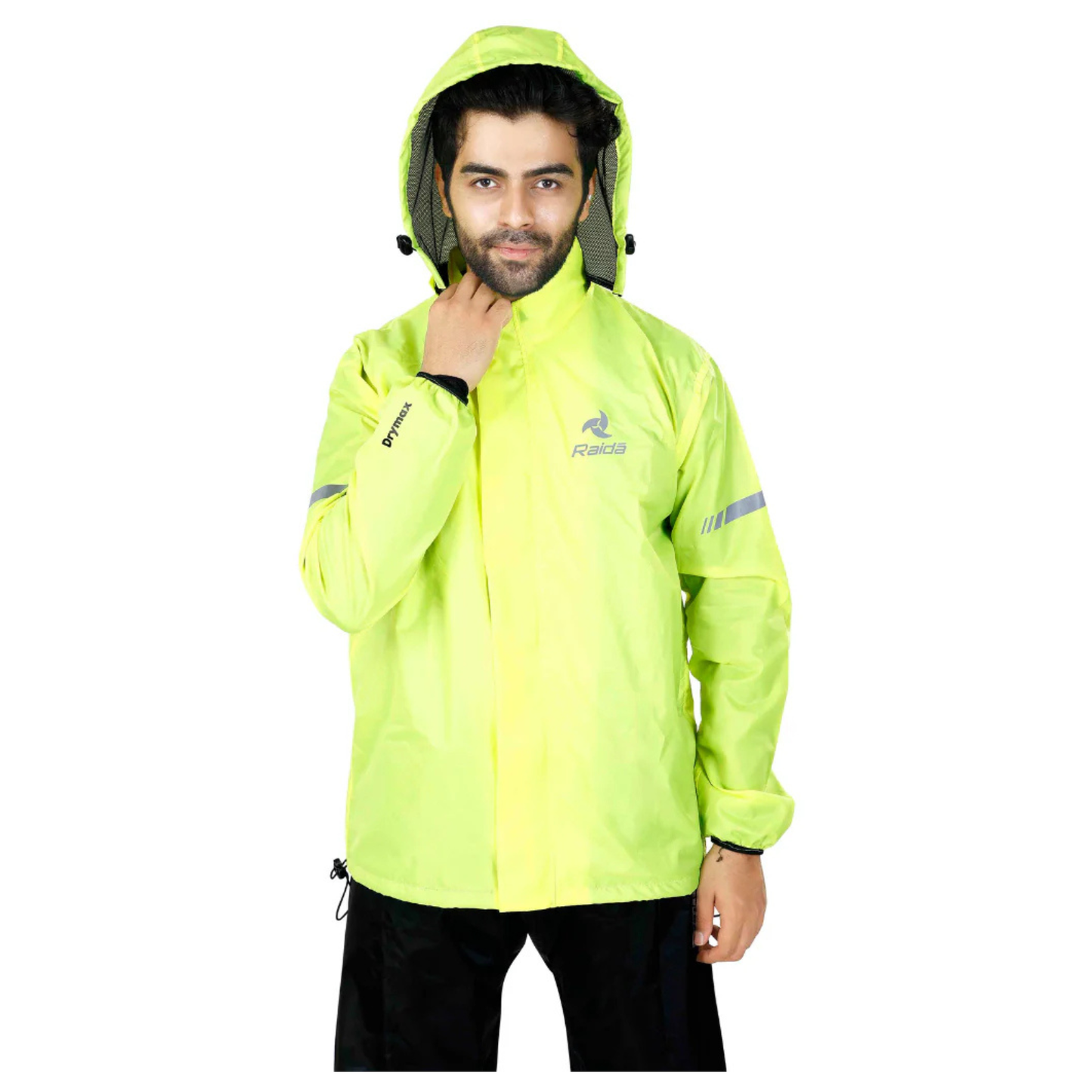 Raida Drymax 15K Rain Jacket - Hiviz