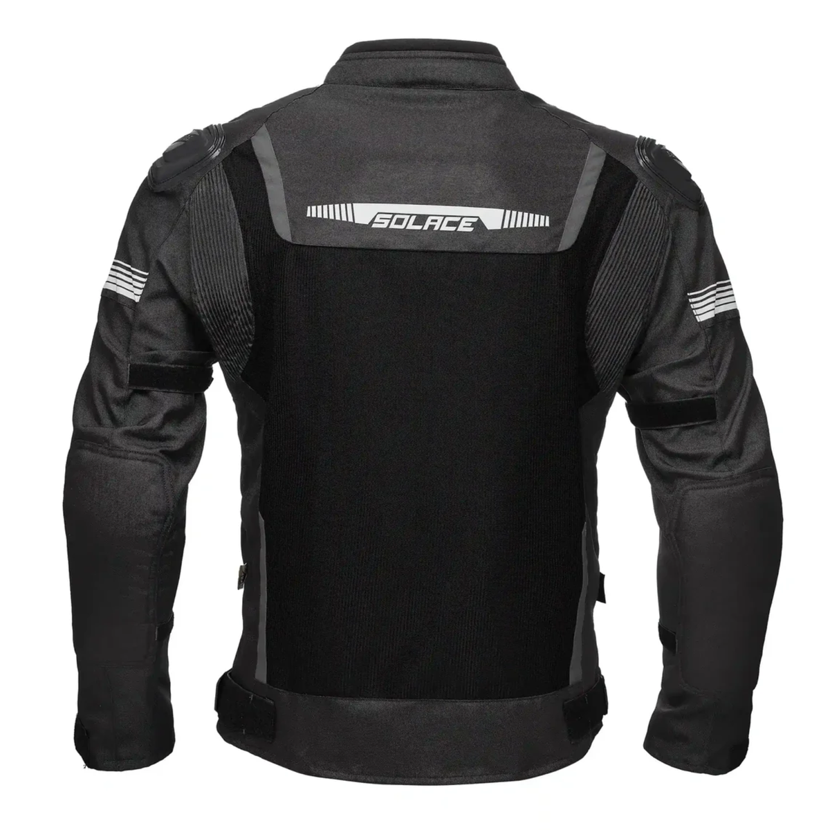 Solace Ramble V2.0 Motorcycle Riding Jacket - Black Grey