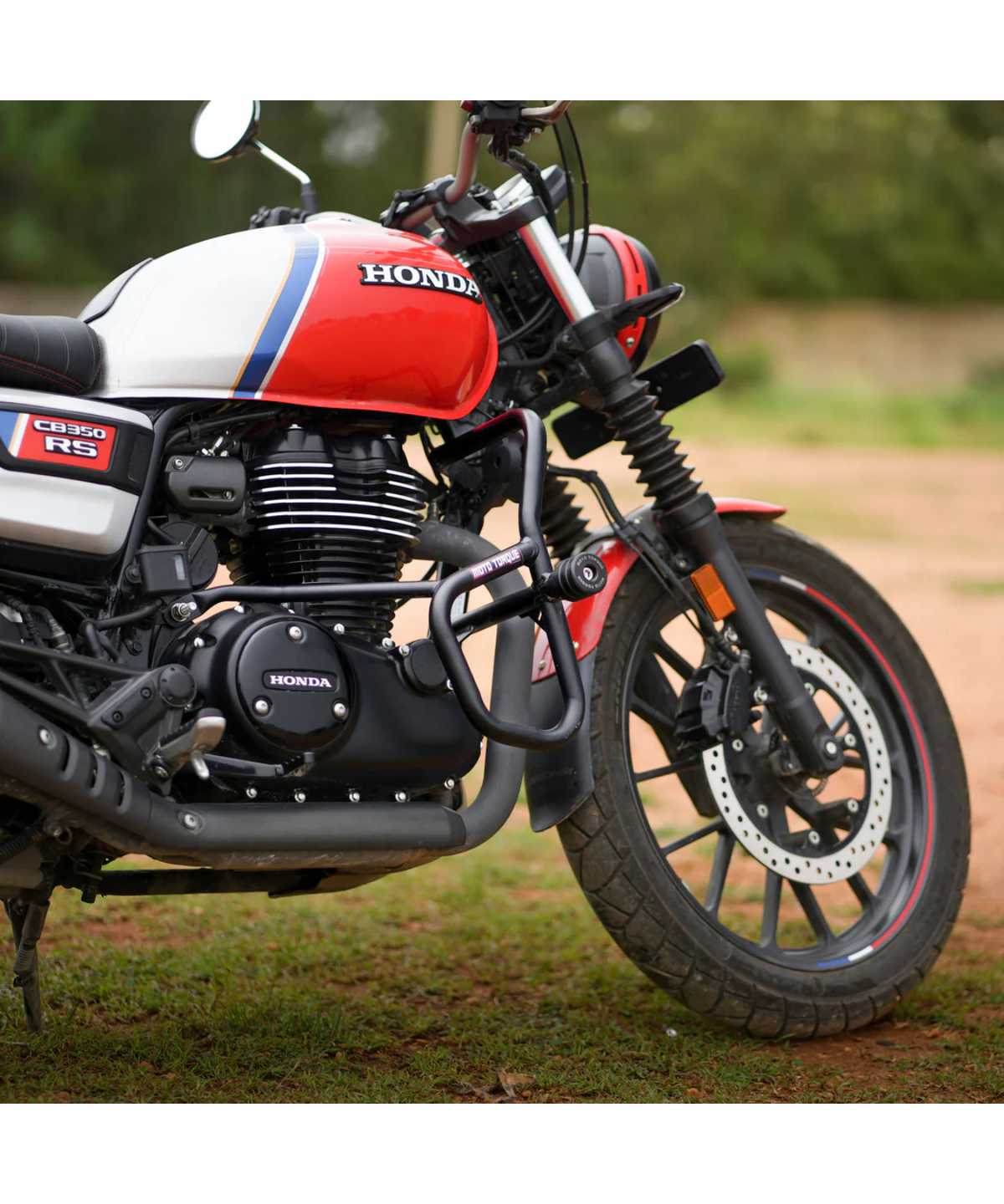 Moto Torque Honda CB 350RS Crash Guard - Black - Moto Torque