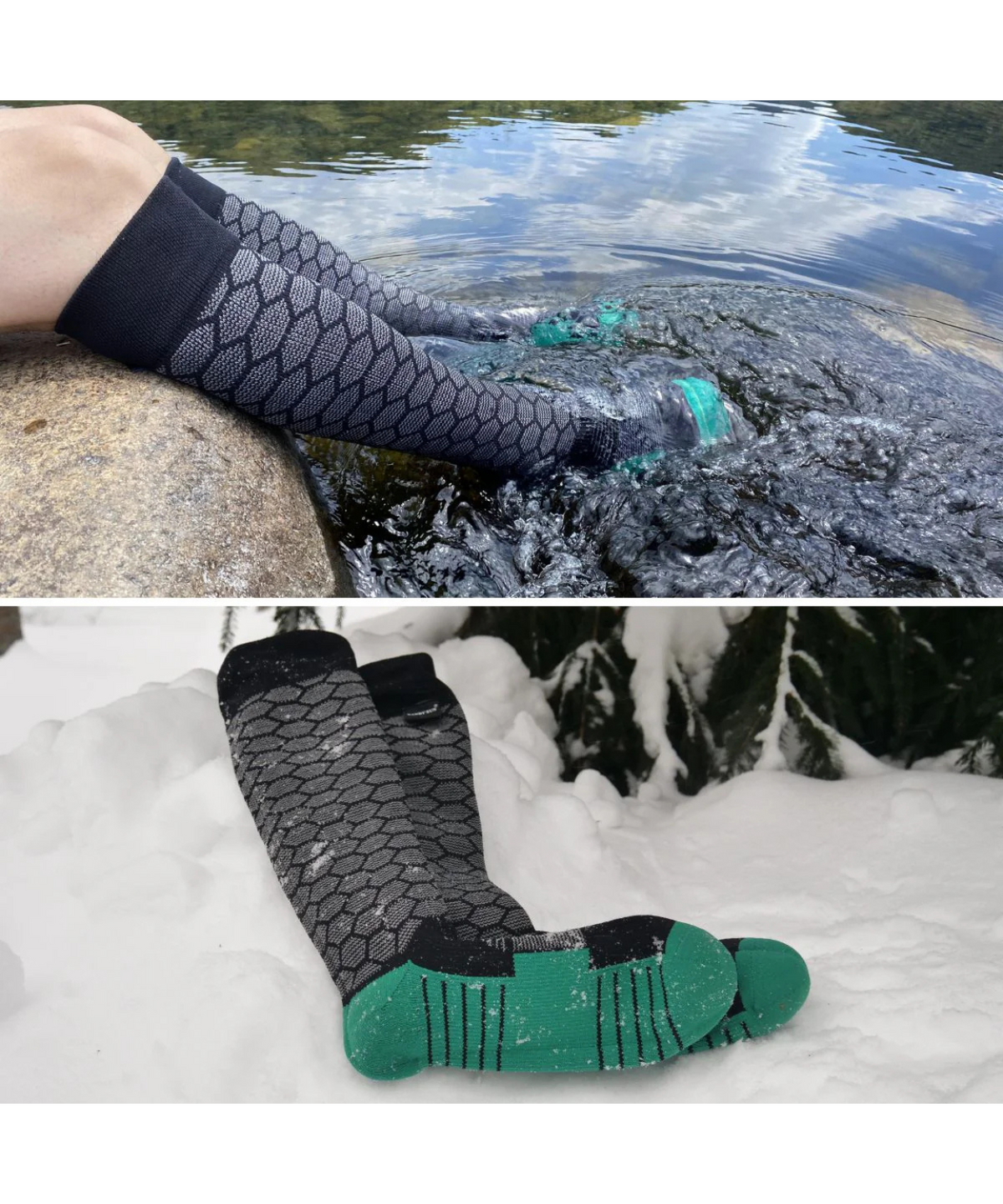 Randy Sun Waterproof Breathable Knee High Socks - X142 - Unisex - Randy Sun