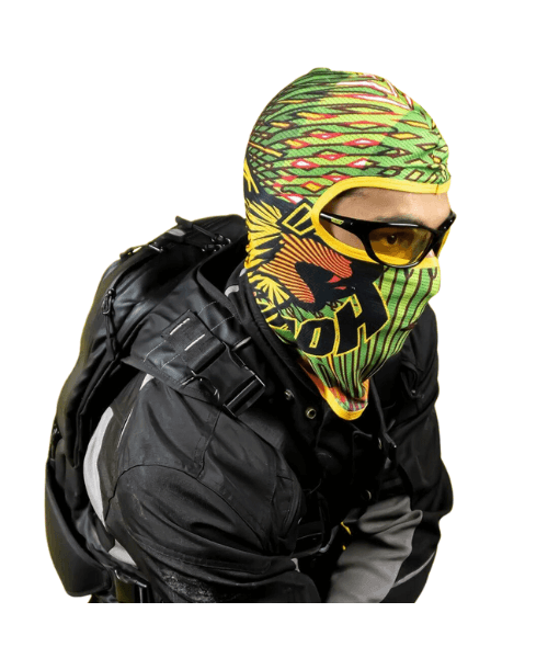 Tiivra Howl Balaclava - Green
