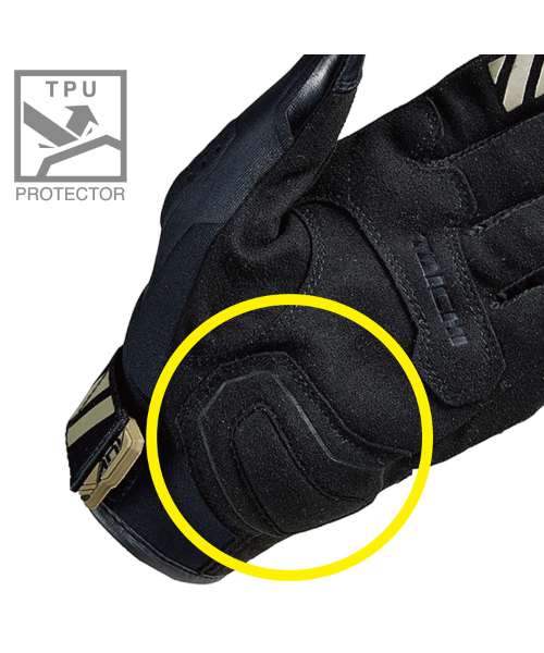 RS Taichi Drymaster Compass Riding Gloves - Black Red