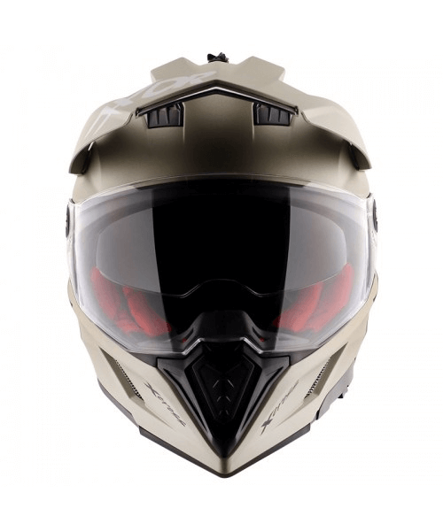 Axor X-Cross Dual Visor Sc Helmet - Nickel Red