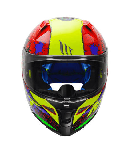 MT Revenge Piston B15 Gloss Helmet - Red