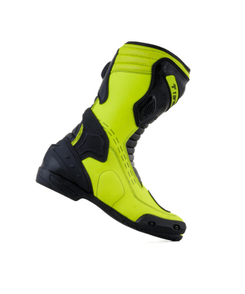 Tarmac Speed Riding Boots - Black Fluorescent