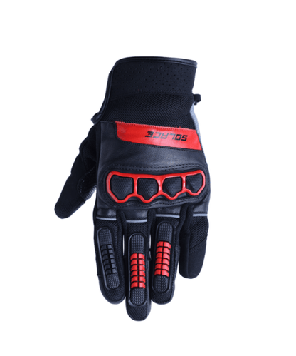 Solace Vento Dualsport Gloves - Coral Red