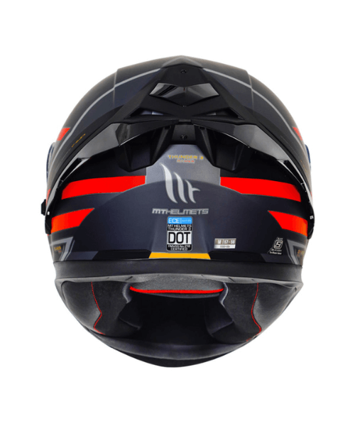 MT Thunder 3 SV Pro Damer Matt Helmet - Black Red