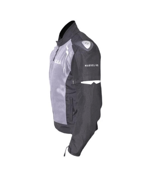 Scala Marvel V2 Riding Jacket - Black Grey