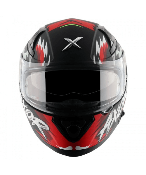 Axor Apex Falcon Helmet - Dull Black Red