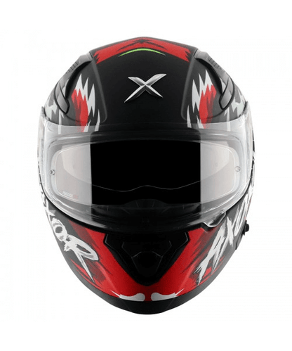 Axor Apex Falcon Helmet - Dull Black Red