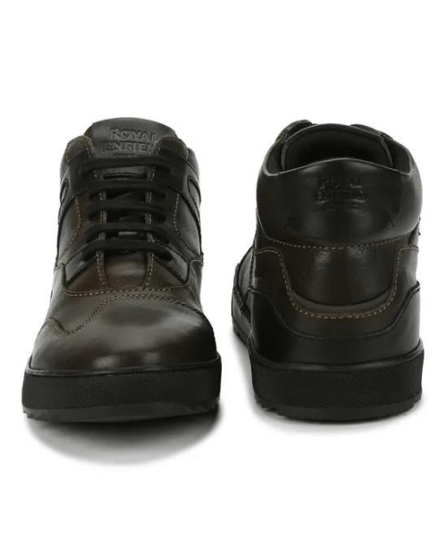 Royal Enfield Ramble Riding Boots - Olive Black