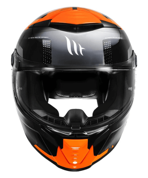MT Thunder 4SV Goblin Helmet - Fluorescent Orange