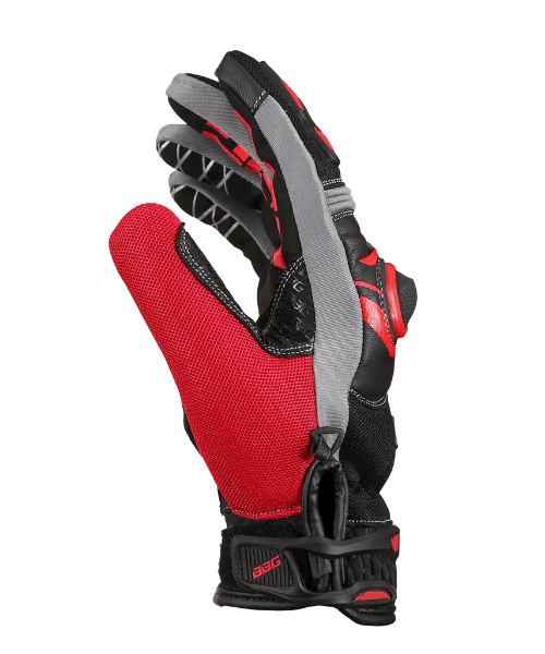 BBG Breeze Riding Gloves - Red