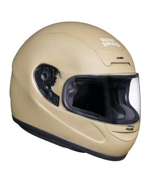 Royal Enfield Old Madras Full Face Helmet - Matt Desert Storm