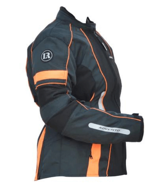 Lone Ranger Advento Women Riding Jacket - Neon Orange Black