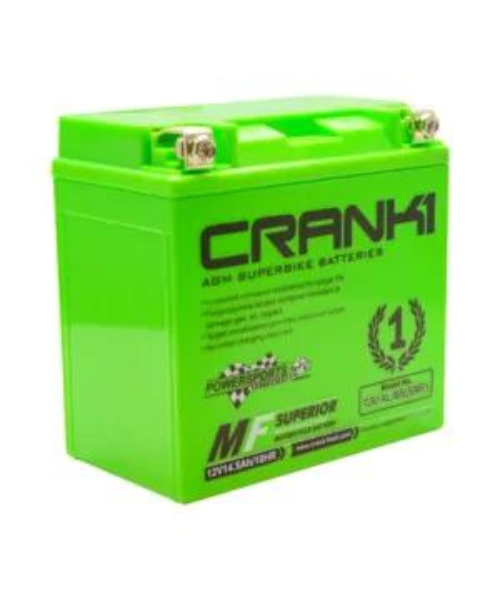 Crank1 Battery For Harley Davidson Street 750 (2006-2023) - CB14L-BS