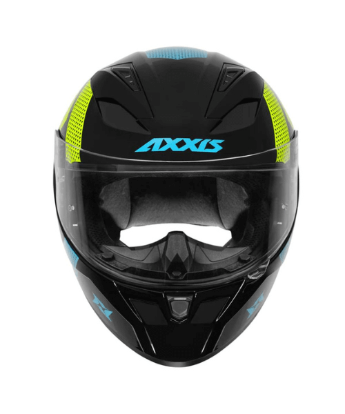 Axxis Segment Squame E7 Helmet - Gloss Fluo Blue