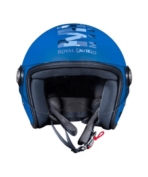 Royal Enfield Chopper MLG Camo Helmet - Matt Lagoon