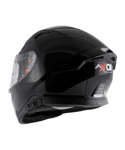 Axor Apex Solid Black Helmet