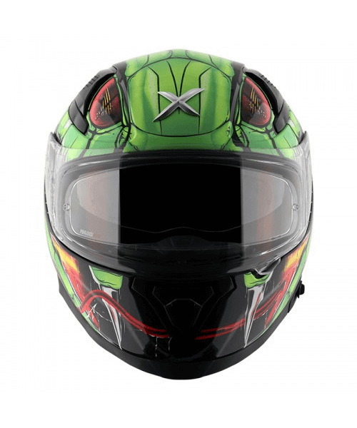 Axor Apex Venomous D/V Helmet - Black Neon Green