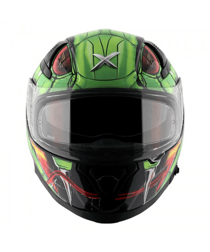 Axor Apex Venomous D/V Helmet - Black Neon Green