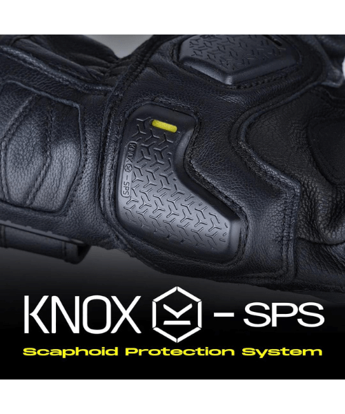 Korda Guard Semi Gauntlet Riding Gloves - Red
