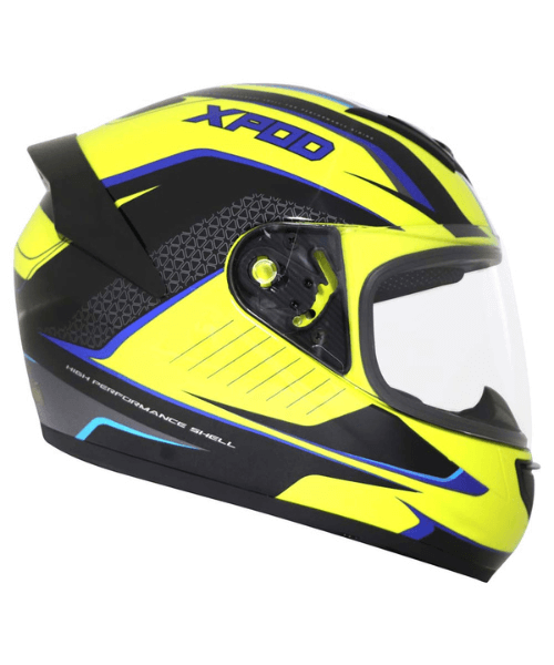 TVS Racing XPOD Dynamic Dual Tone Helmet - Yellow