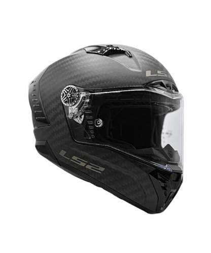 LS2 FF805 Thunder Carbon Racing FIM Helmet - Matt Black