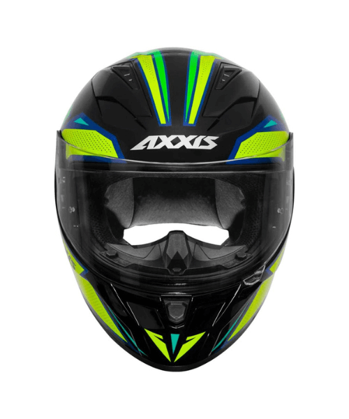 Axxis Segment Mad Helmet - Gloss Fluorescent Yellow