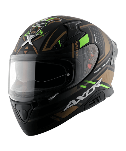 Axor Apex Tiki Dull Black Gold Helmet