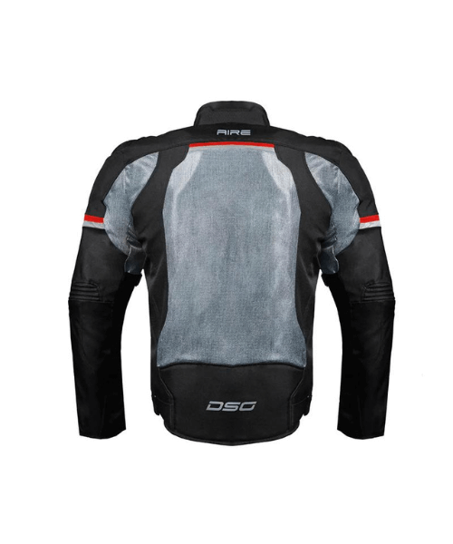 DSG Aire Riding Jacket - Black Grey Red