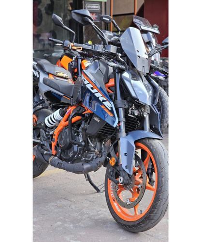 Kybermoto KTM Duke 250/390 Gen-3 K1 Windscreen - Smoke Black