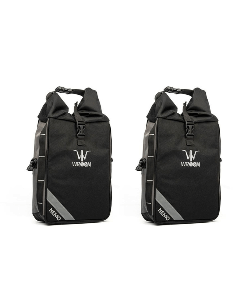 Wroom Nemo Utility WP Bag - Black - Pair