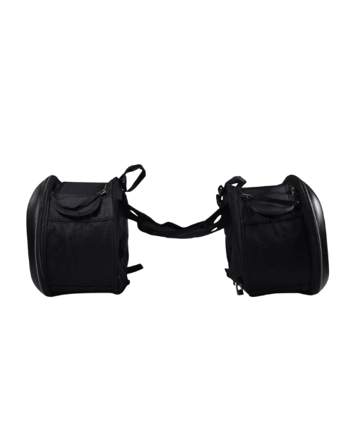 Moto Vanguard Oxford 25-50L Saddle Bag