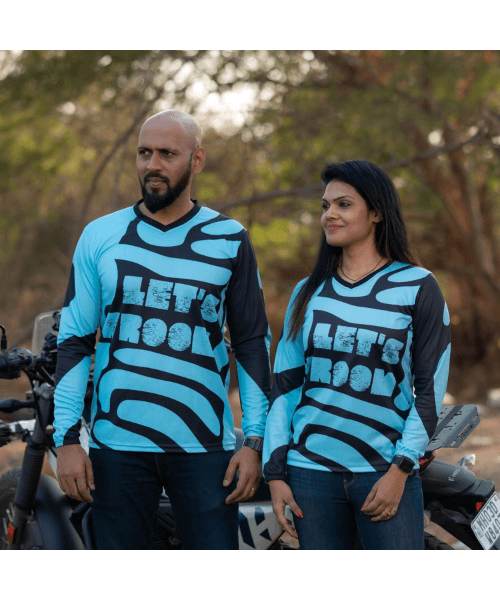 Wroom Dri Fit Jersey - Aqua Blue