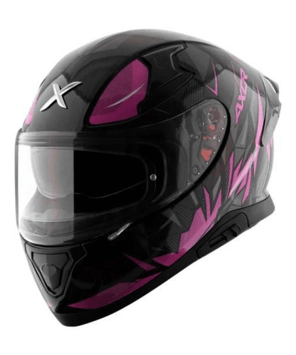 Axor Apex Hunter Helmet- Gloss Black Pink