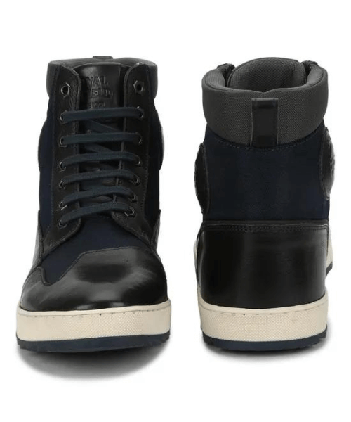Royal Enfield Ambler Riding Boots - Black Navy