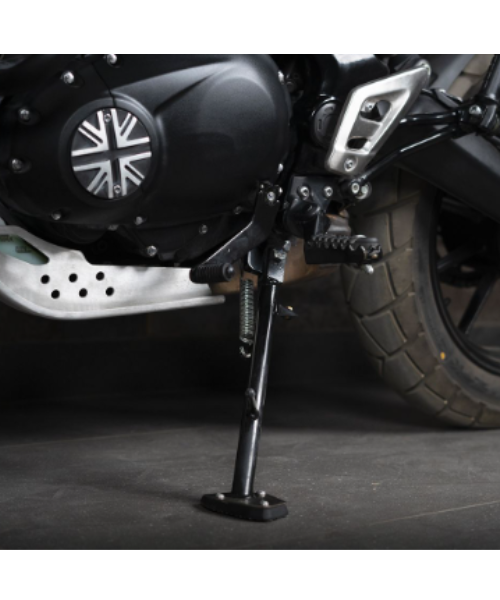 Zana Side Stand Extender for Triumph Speed 400 / Scrambler 400 - Black - ZI-8369