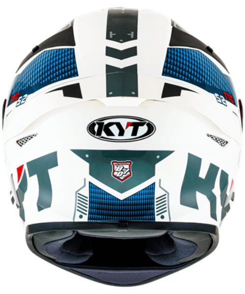 KYT TT-Course Fuselage Helmet - Red