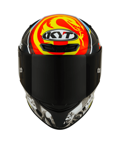 KYT TT-Course Xavier Simeon Endurance Champion Replica Helmet - Blue Black